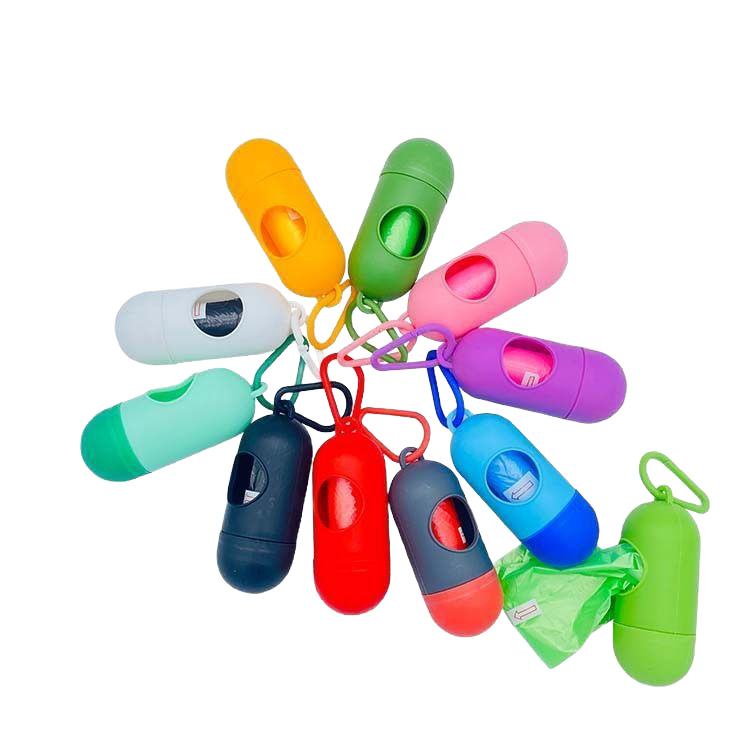 Pet Toilet Picker Amazon Cross-border Pill Toilet Picker Dog Pill Trash Box with Garbage Bag Wholesale