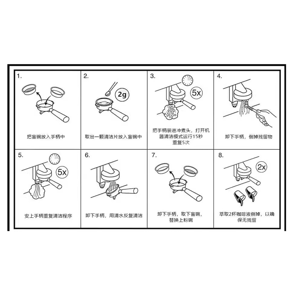 Cross-Border Automatic Coffee Machine Cleaning Tablets Coffee Pot Tea Stain Powerful Cleaning Capsule Scale Food Grade Cleaning Powder