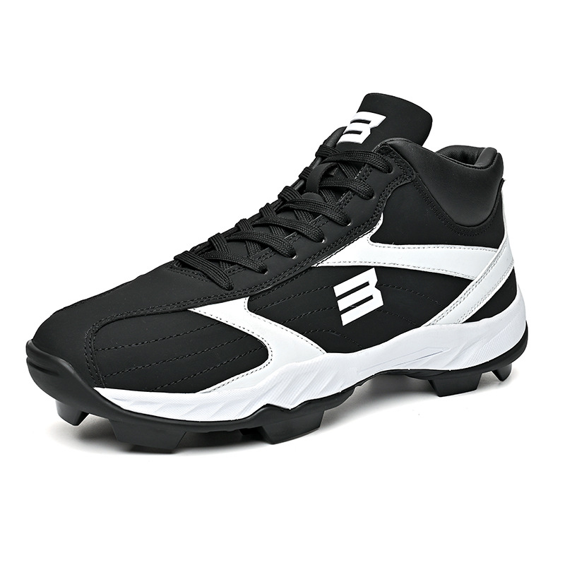 Cross-Border Large Size American Football League American Baseball Tpu Wear-Resistant Anti-Slip Low-Top Baseball Shoes Ankle Protection Baseball Shoes