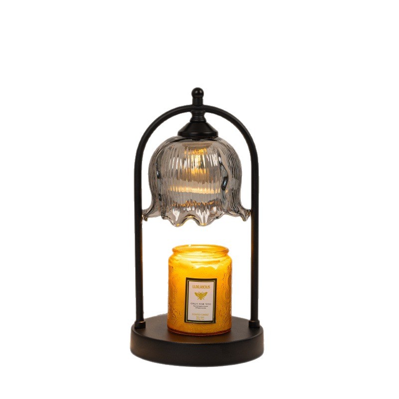 Lily of the Valley Aromatherapy Melted Wax Lamp French Retro Bedroom Bedside Lamp Home Furnishings Atmosphere Fireless Fragrance Table Lamp