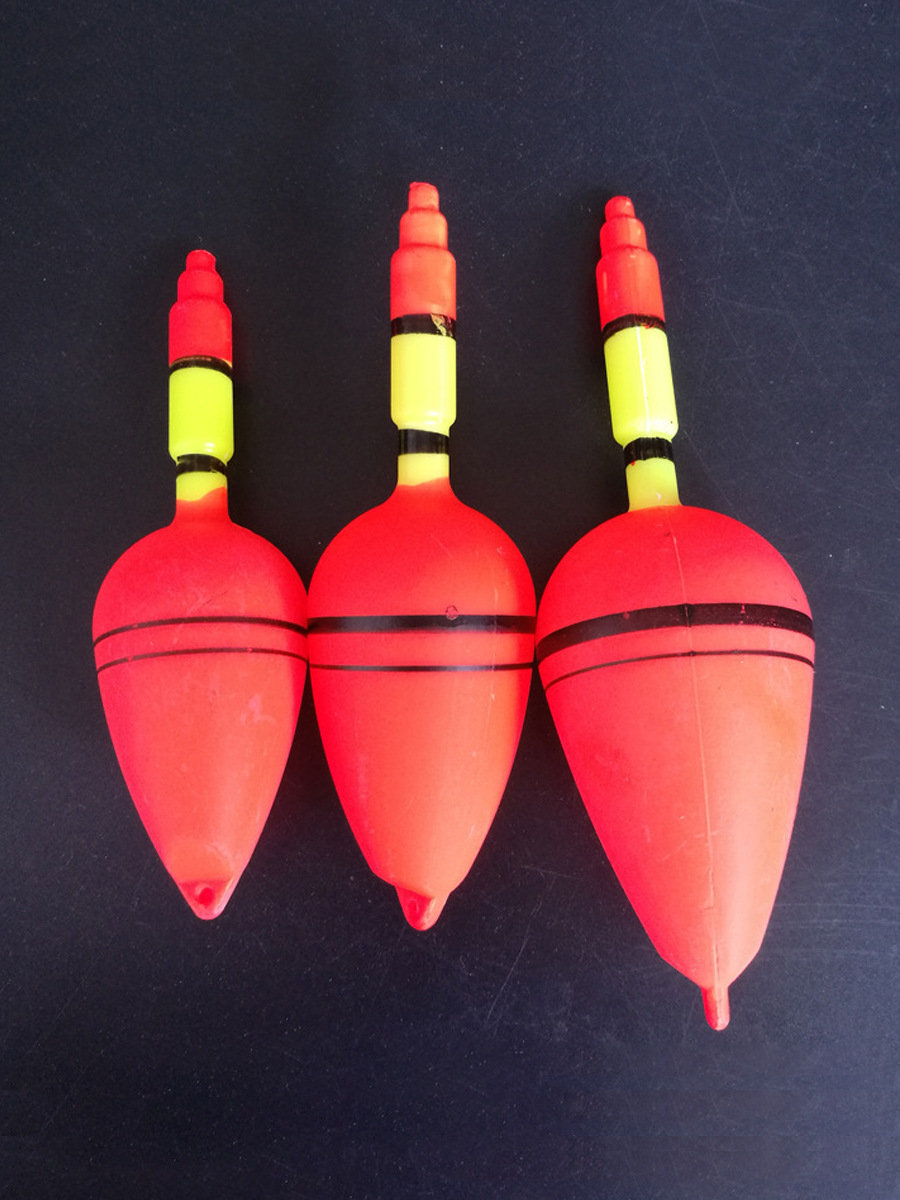 Plastic Sea Fishing Big Belly Floating Reservoir for Rock Fishing Bighead Silver Carp Floating Sea Floating Fish Floating Eye-catching Red Flag Floating