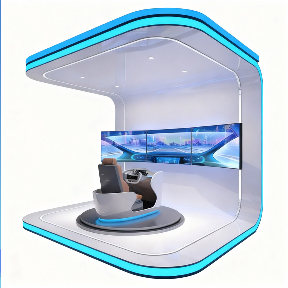 Car Driving Simulator Remote Control Cockpit Full Set of Simulation Driving Control Laboratory University Car Equipment