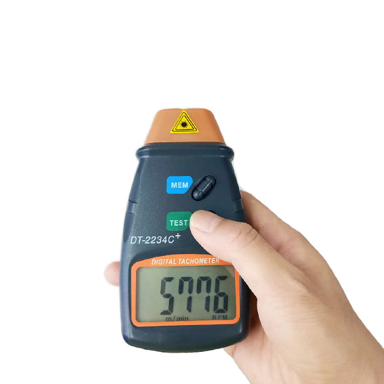 Infrared Tachometer Photoelectric Speedometer Led Digital Tachometer Speedometer Non-Contact Tachometer