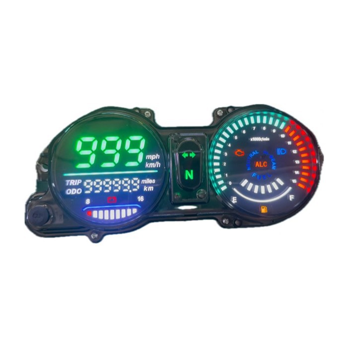 Brazil's New Cg/Titan 150 Esd 2009 Digital Display Instrument Led Speedometer