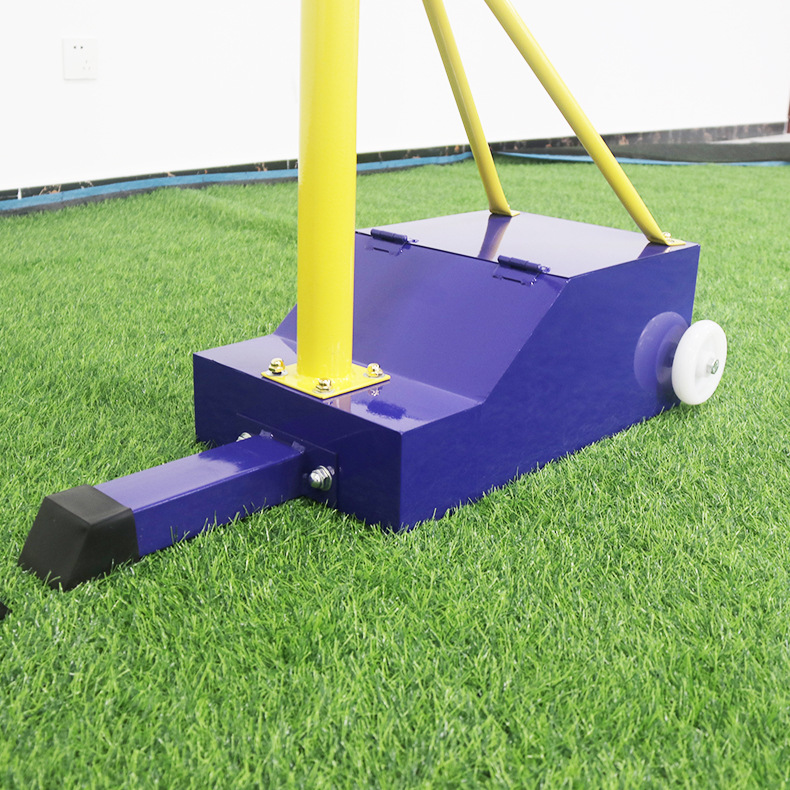 Outdoor Badminton Column Portable Mobile Badminton Air Volleyball Dual-Purpose Net Column Cast Iron Portable Badminton Net Frame