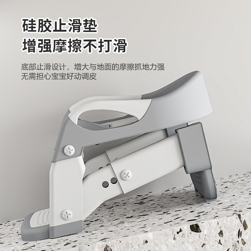 Children's Toilet Stairs for Boys and Girls Baby Children's Toilet Auxiliary Folding Ladder Foot Stool Toilet Ring