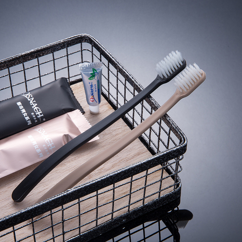 Hotel Wholesale Dental Toothpaste Set Homestay Toiletries Soft Hair Toothbrush Star Hotel Disposable Toothbrush