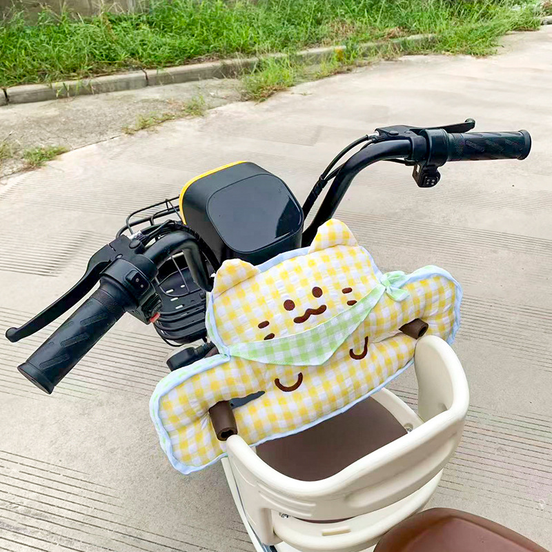 Cartoon Electric Car Kids Seat Baby Anti-Collision Pad Battery Motorcycle Baby Universal Front Thickeneded Protective Pad