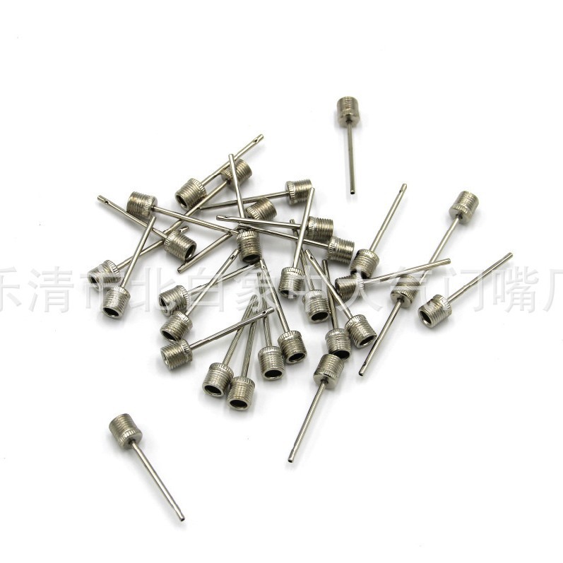 Stainless Steel Universal Inflator Basketball Balloon Metal Ball Needle Football Volleyball Ball Iron Needle American Style