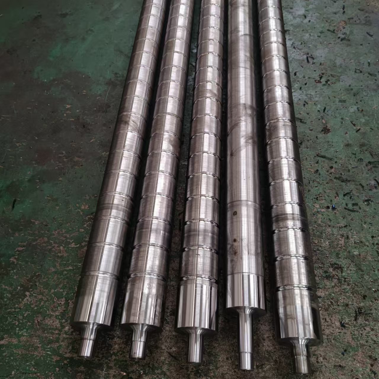 Manufacturer's Precision Processing Electroplating Roller Stainless Steel Roller Printing Machine Special Roller Conveyor Shaft Mirror Roller Mesh Shaft Roller