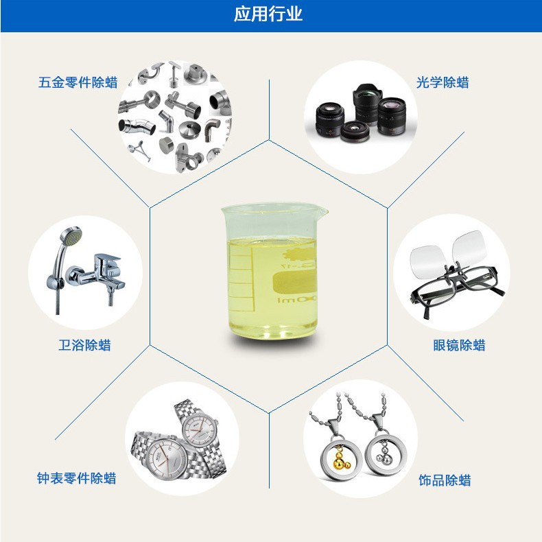 Stainless Steel Wax Removal Water Ultrasonic Metal Degreasing and Wax Removal Agent Hardware Watch Strap Jewelry Super Polishing Wax Cleaning Agent