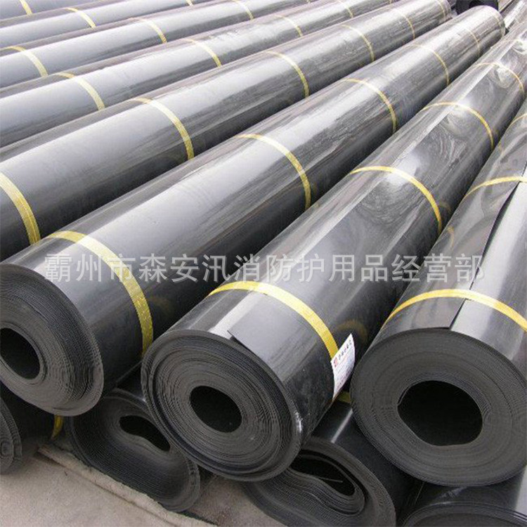 Anti-seepage geomembrane HDPE flood prevention polyethylene geomembrane anti-piping filter pad anti-seepage geomembrane