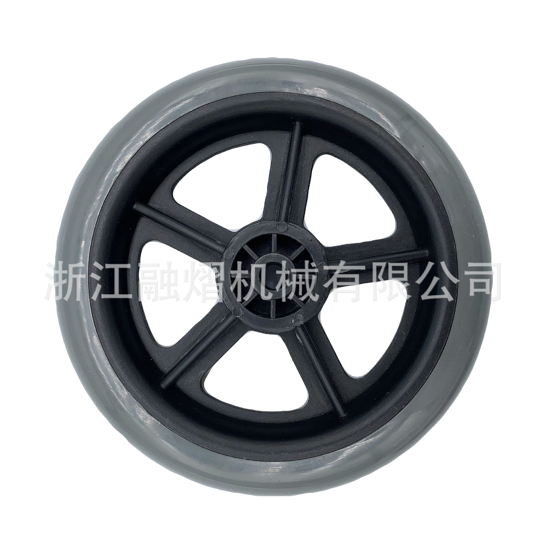 Manufacturer Supplies Full Size 3 Inches 4inch 5inch Black Gray Pvc Small Wheels, Wear-Resistant and Silent