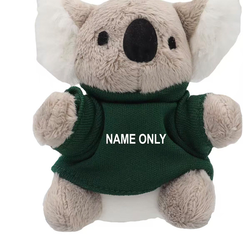 Custom Zh Various Plush Toys Sitting Bear Dolls Wearing Clothes Dolls Custom Zh with Picture and Sample T-Shirt Printing Logo
