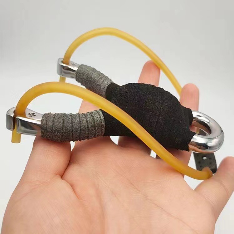 Slingshot card ball rubber band group single card double strand card beads anti-freezing latex tube 1745 thickened card ball rubber band group Traditional