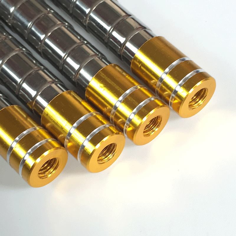 Stainless Steel Telescopic Landing Net Pole for Children, Portable Anti-Snag Fishing Net, Mini Telescopic Portable Pole