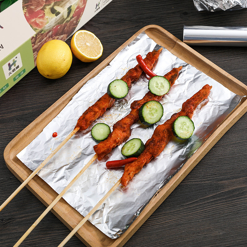 Tin foil barbecue tin foil baking sweet potato paper baking paper barbecue paper commercial aluminum foil paper