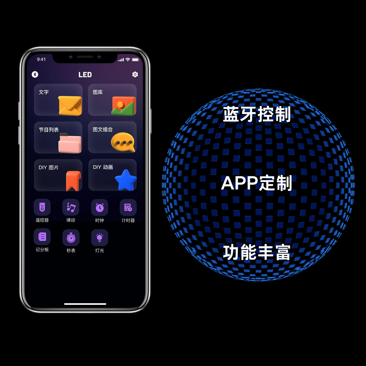 Backpack Screen Pixel Screen Odm Customization Eye Screen Mask Screen Ai Toy Screen Car Flexible Screen Dot Matrix Screen