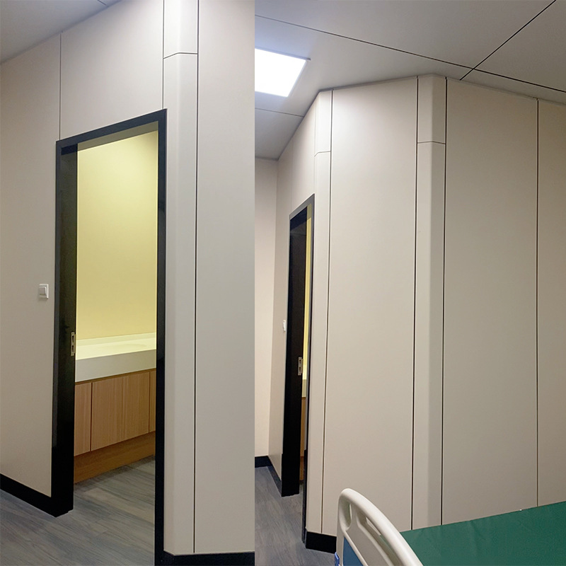 Hospital Wall Panels Are Waterproof, Moisture-Proof, Wear-Resistant, and Anti-Bite Panels. Non-Standard Anti-Bite Panels Are Cnc-Engraved and Undertake Various Projects