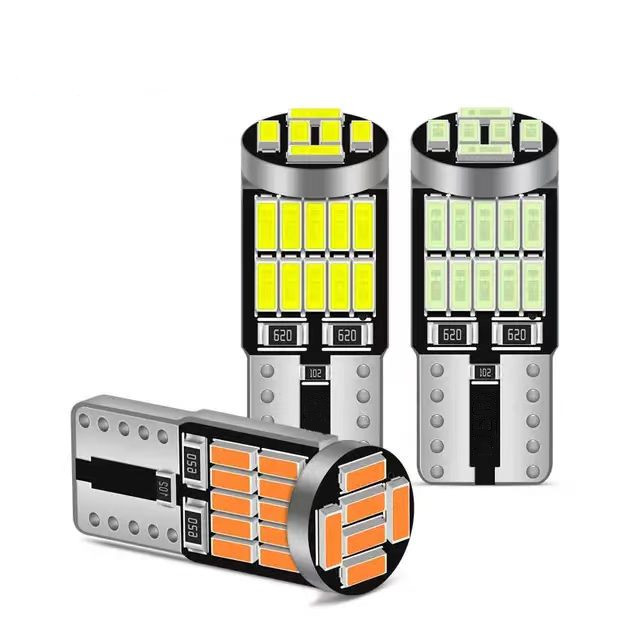 Светодиодная подсветка для чтения W5W T10 4014 26smd для номерного знака, индикаторный свет для номерного знака