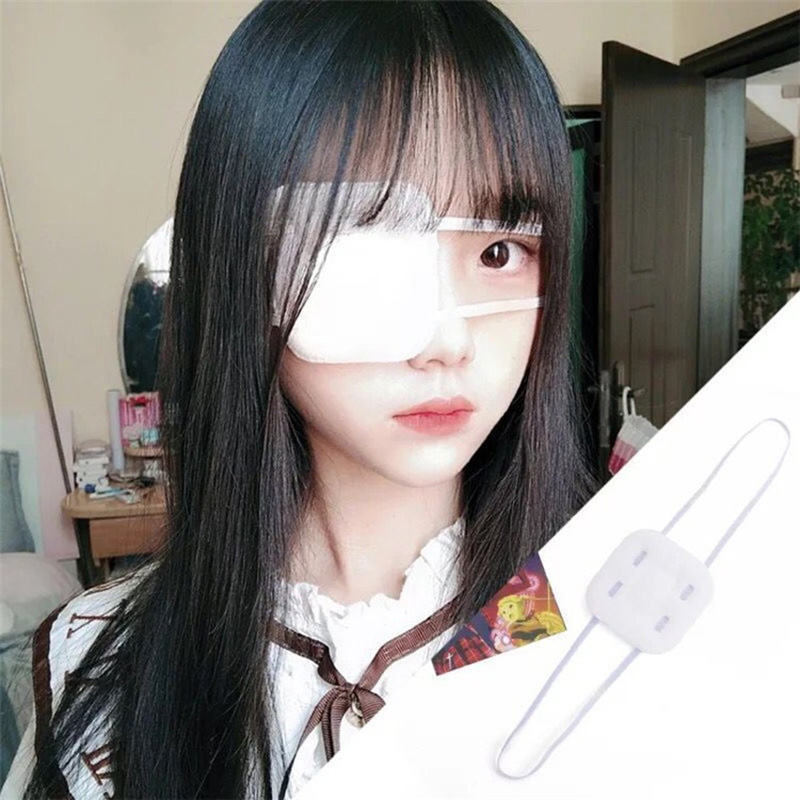 One-Eyed Eye Mask, Middle School Syndrome Cartoon Two-Dimensional Cos Props Anime Eye Mask Cute Japanese Style Role-Playing Eye Mask