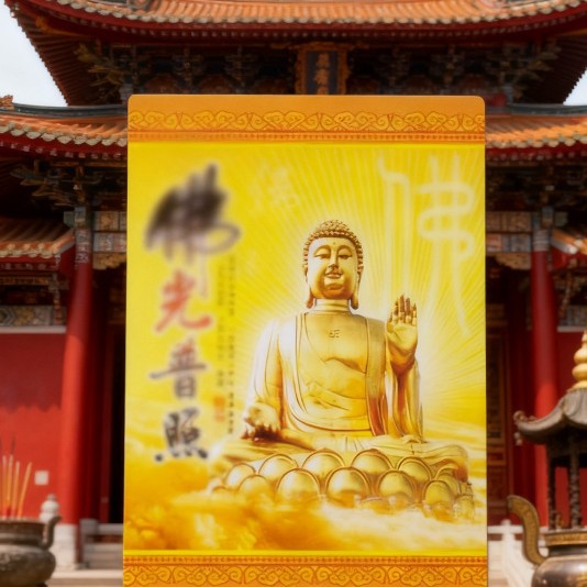 Подарочные карты, буддийские сертификаты, религиозные благословения, оптовая продажа