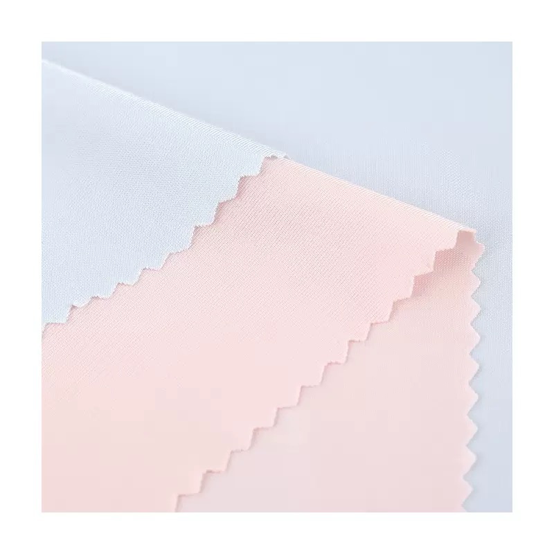 75D Flat Ice Silk Fabric, Sun Protection, Quick-Drying, Plain Weave, Four-Way Stretch, Polyester Spandex Sleeves, Printed, Wrinkle-Resistant, Ice-Feel