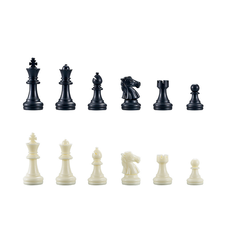 AIA UB chess black and white pieces model 4812B-C