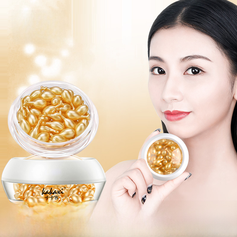 Kakashi Fullerene Placenta Essence Moisturizing and Hydrating Capsule Skin Care Essence Quick Hand