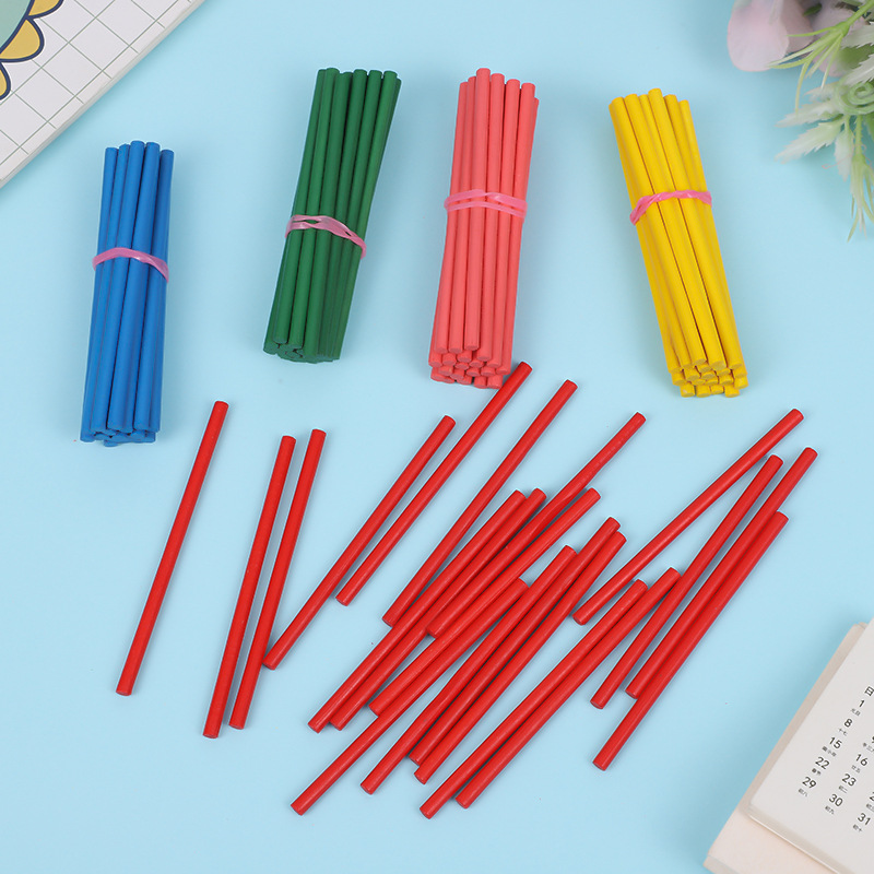 Children's math stick first grade addition and subtraction counting stick 3.5 color counting stick student counting stick teaching aids batch