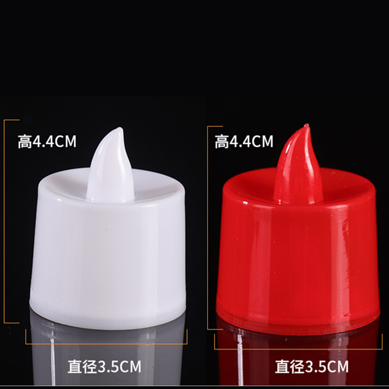 Electronic candle lamp led candle lamp creative wedding birthday wedding candle venue layout props electronic candle