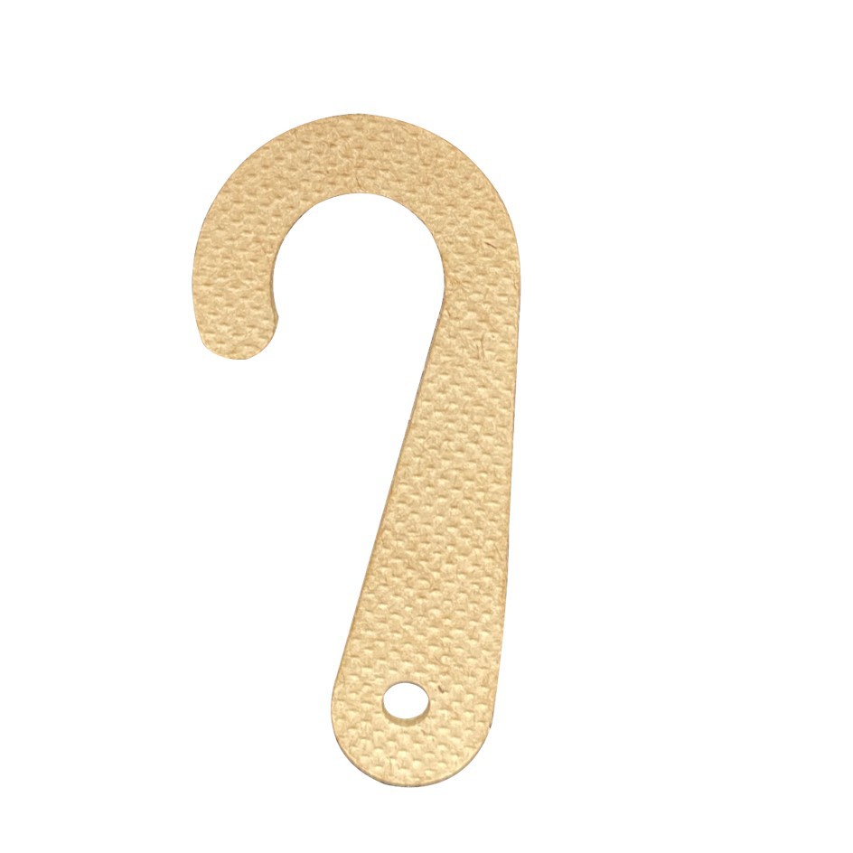 Recyclable degradable kraft paper hooks socks socks hooks environmental protection recycled paper towel gloves hooks manufacturers