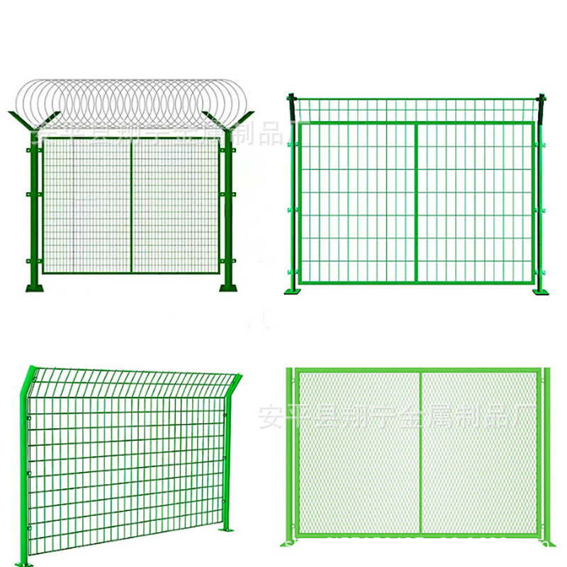 Mesh Fence Airport Isolation Protection Net River Safety Iron Mesh Galvanized Wire Mesh Fence Highway Guardrail Net