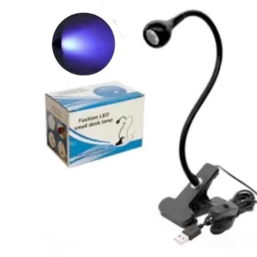 USB raft fishing lamp yellow light fishing lamp universal gooseneck night fishing lamp fishing lamp yellow light blue light red light