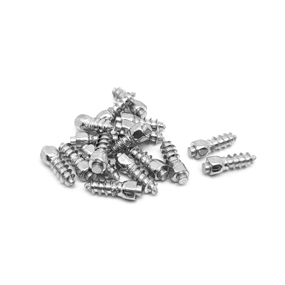 Cross-border bicycle snow cleats wear-resistant motorcycle tungsten steel tire cleats anti-skid automobile tire cleats