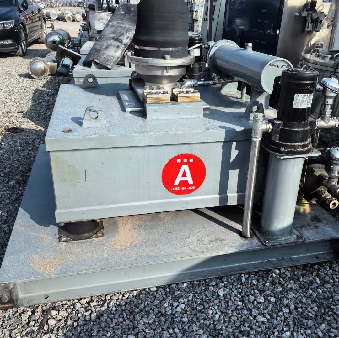 Used Imported Fully Automatic Lithium Battery Slurry Iron Machine Electromagnetic Iron Remover Ceramic Slurry Iron Remover