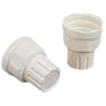 Water Distributor Adjustment Cap Constant Temperature Water Distributor Adjustment Cap Trv White Plastic Decorative Cover Black and White Ready Stock