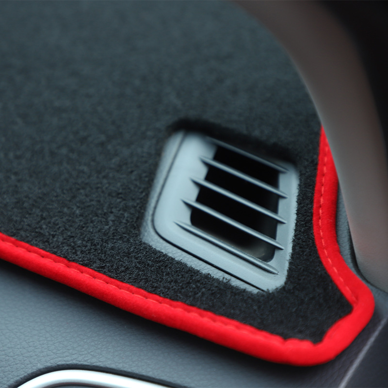 Spot Wholesale Polyester Cotton Instrument Panel Mat Silicone Anti-Slip Bottom Mat Heat Insulation Anti-Reflective Light-Proof Mat Blackout Mat
