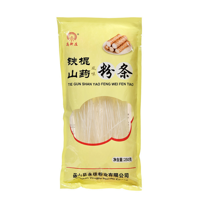 Iron bar yam vermicelli 250g kudzu vermicelli hot pot ingredients vermicelli iron bar yam old pulp fine vermicelli wholesale