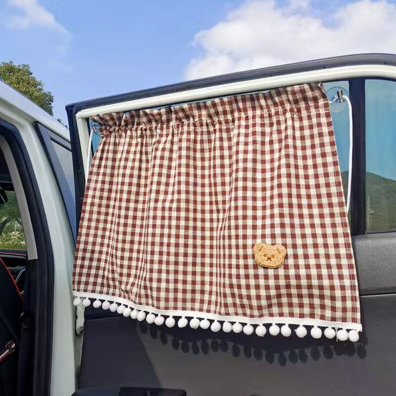 Car Sunshade Kidsren's Rear Window Universal Suction Cup Rear Car Curtain Baby Car Sunshade Curtain Baby