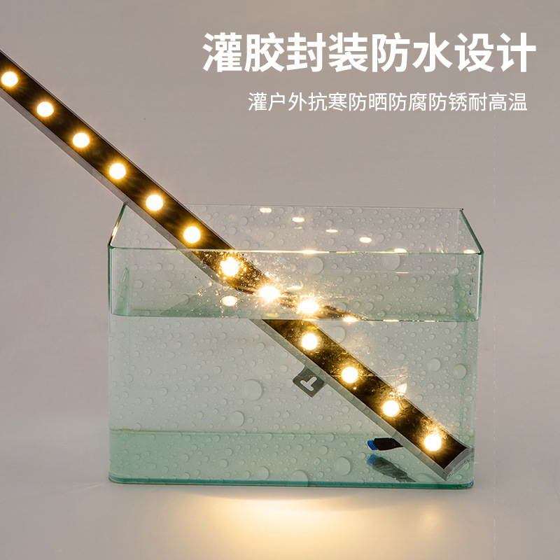 Led Wall Washer Outdoor Waterproof Colorful Super Bright Building Engineering Spotlight House Exterior Wall 24V Contour Light Line Light