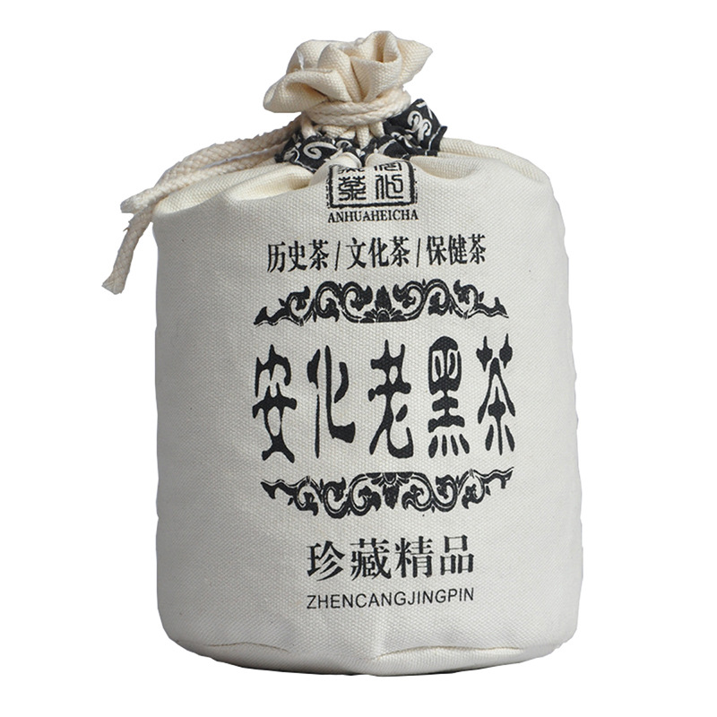 Black Tea Wholesale Hunan Anhua Tianjian Tea Bulk 400g Package Aged Tribute Tianjian Tea Old Tea Aged