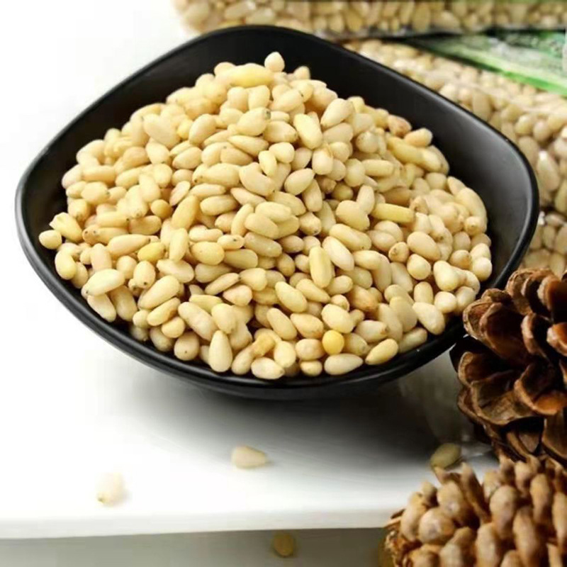 New Northeast Cedar Kernel Original Raw Pine Nuts New Peeled Pine Nuts Agricultural and Secondary Products Nuts 500g