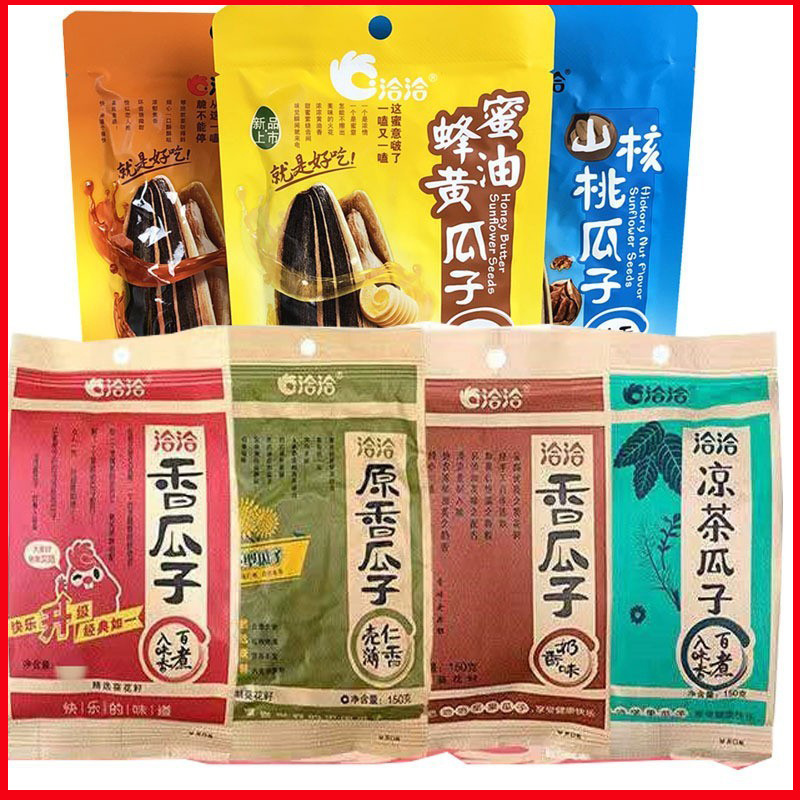 Семечки Qiaqia 110г, 108г, 150г, 160г, 200г, 260г, 308г/упаковка и другие варианты