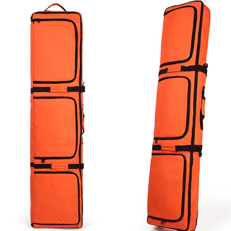 Wet and Dry Separation Ski Backpack, Ski Equipment Bag, Single Board Bag with Wheels, Can Be Checked, Can Be Carried on the Shoulder, and Can Be Added with Logo