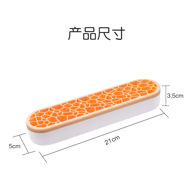 in stock Multi-color Cosmetic Storage Box Storage Rack Multi-size Porous Multifunctional Water Cube Pattern Cosmetic Storage Box