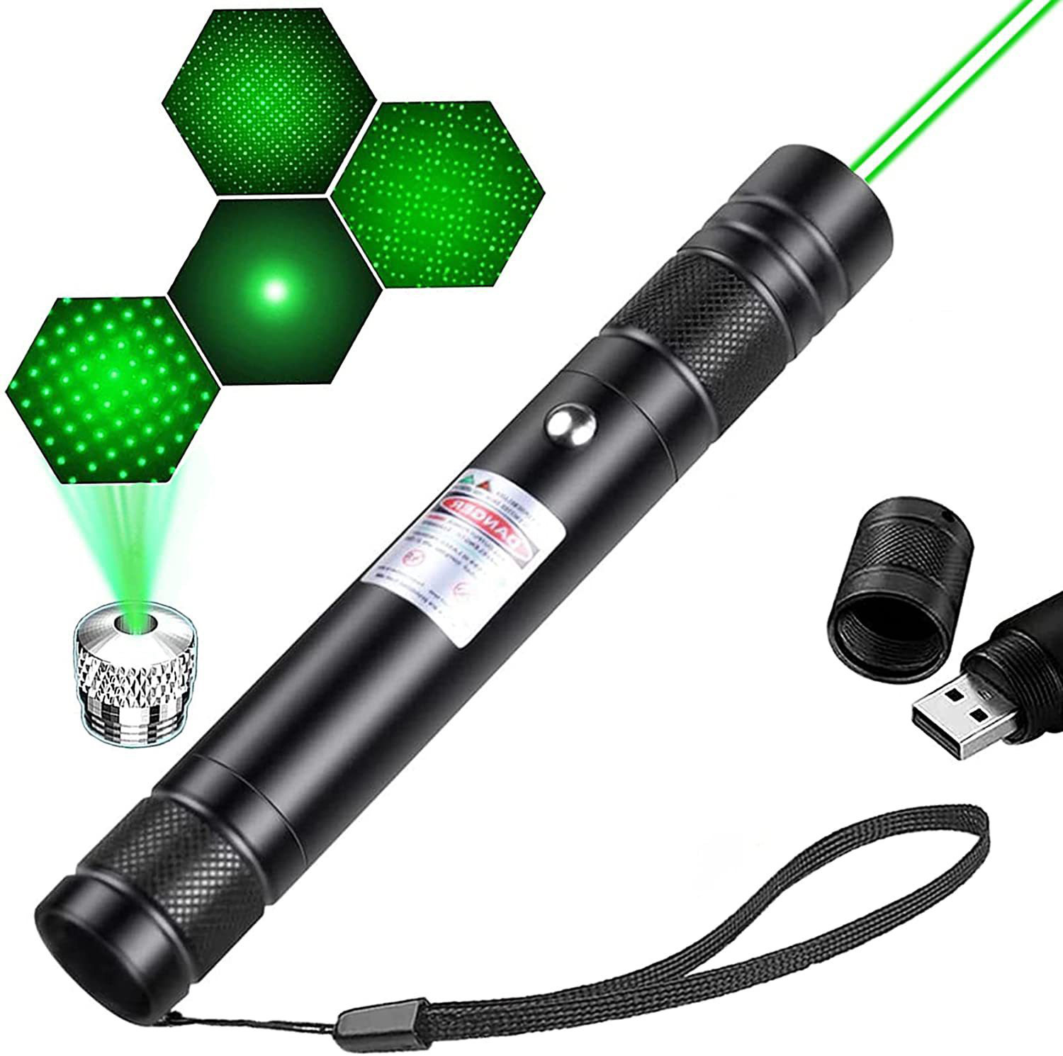 Super long-range laser light infrared pointer green sand table pen charging star laser light laser flashlight