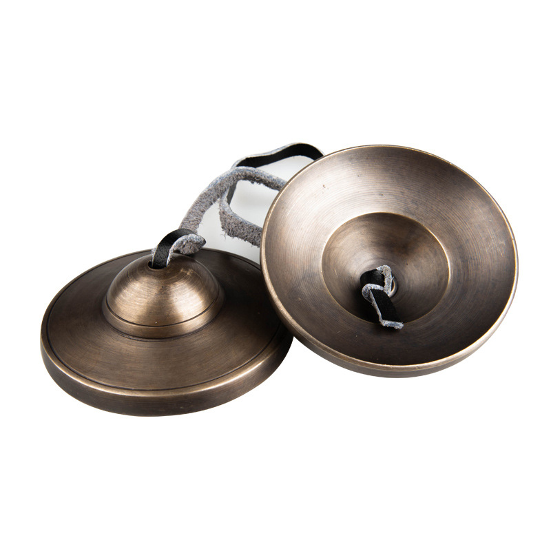 Nepal handmade Ding Xia copper bell percussion instrument bell cold door national traditional musical instrument portable Bell cymbals