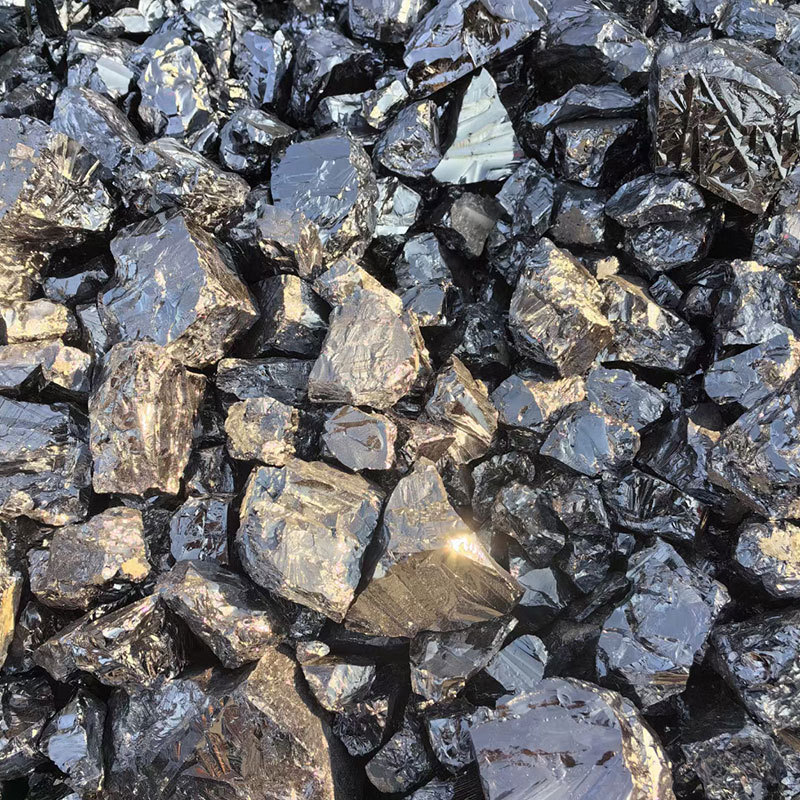 Oxygenated 553 Metal Silicon Industrial Silicon Metal Silicon Particles Single Crystal Silicon High Purity Photovoltaic Raw Materials Various Particle Sizes Wholesale