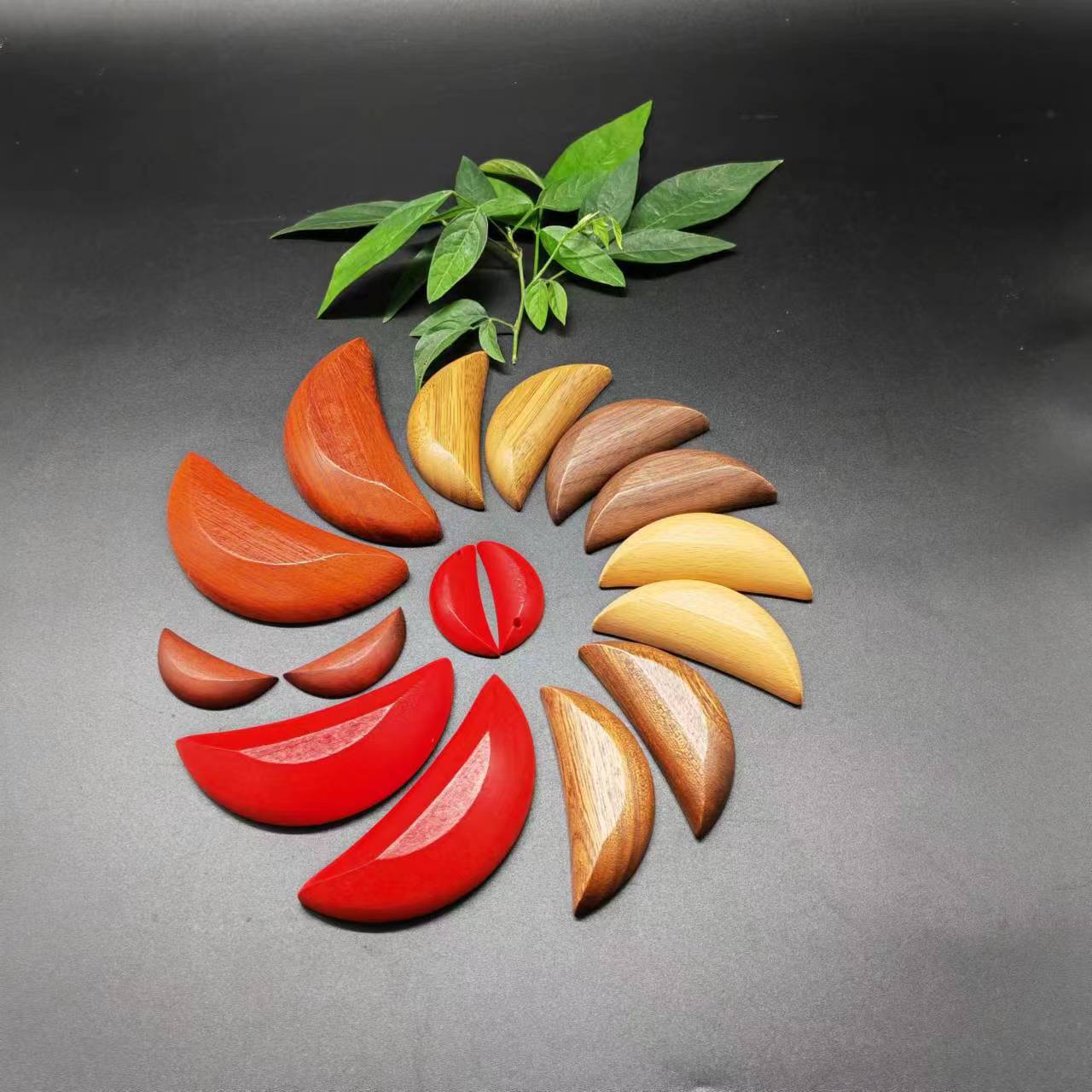 Миниатюрный деревянный кубок Святого Грааля Шенгуа кубок дань Цзяо Инь Ян Гуа инструмент Фэншуй Гуа пропс смеющийся кубок бросающий кубок